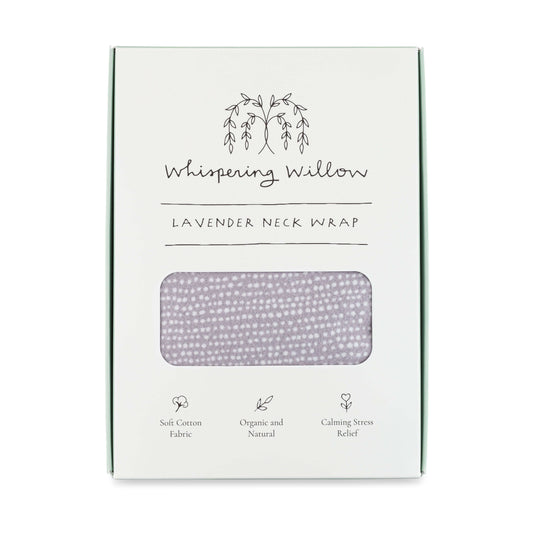 Neck Wrap, Lavender - Tranquil Gray - Aromatherapy