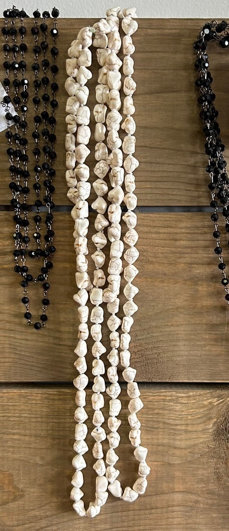 White Turquoise Necklace