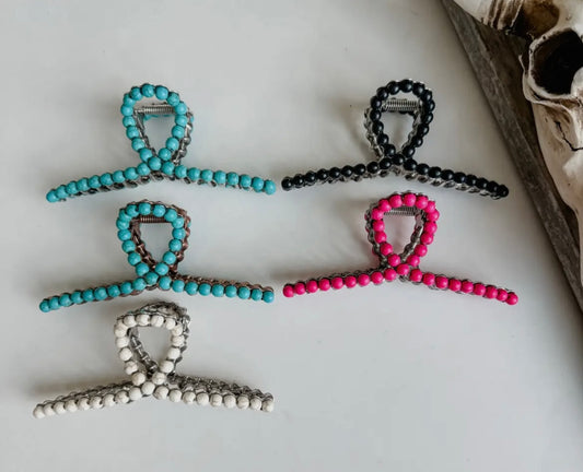 Western Banana Hair Claw Clip