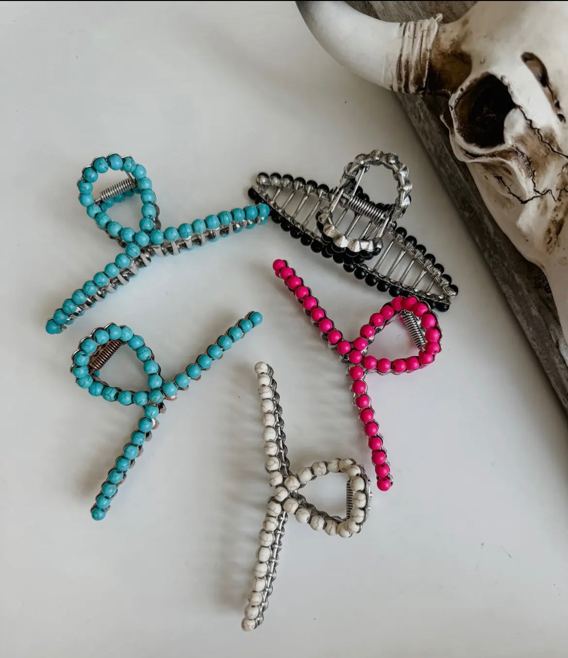 Western Banana Hair Claw Clip