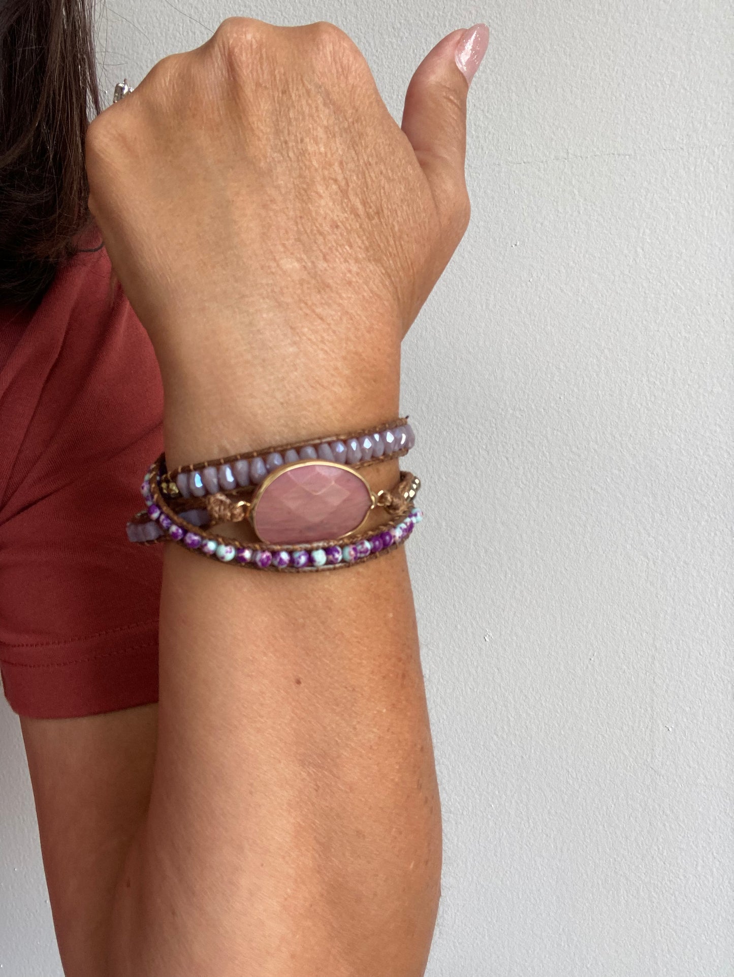 Triple Strand Wrap Bracelet