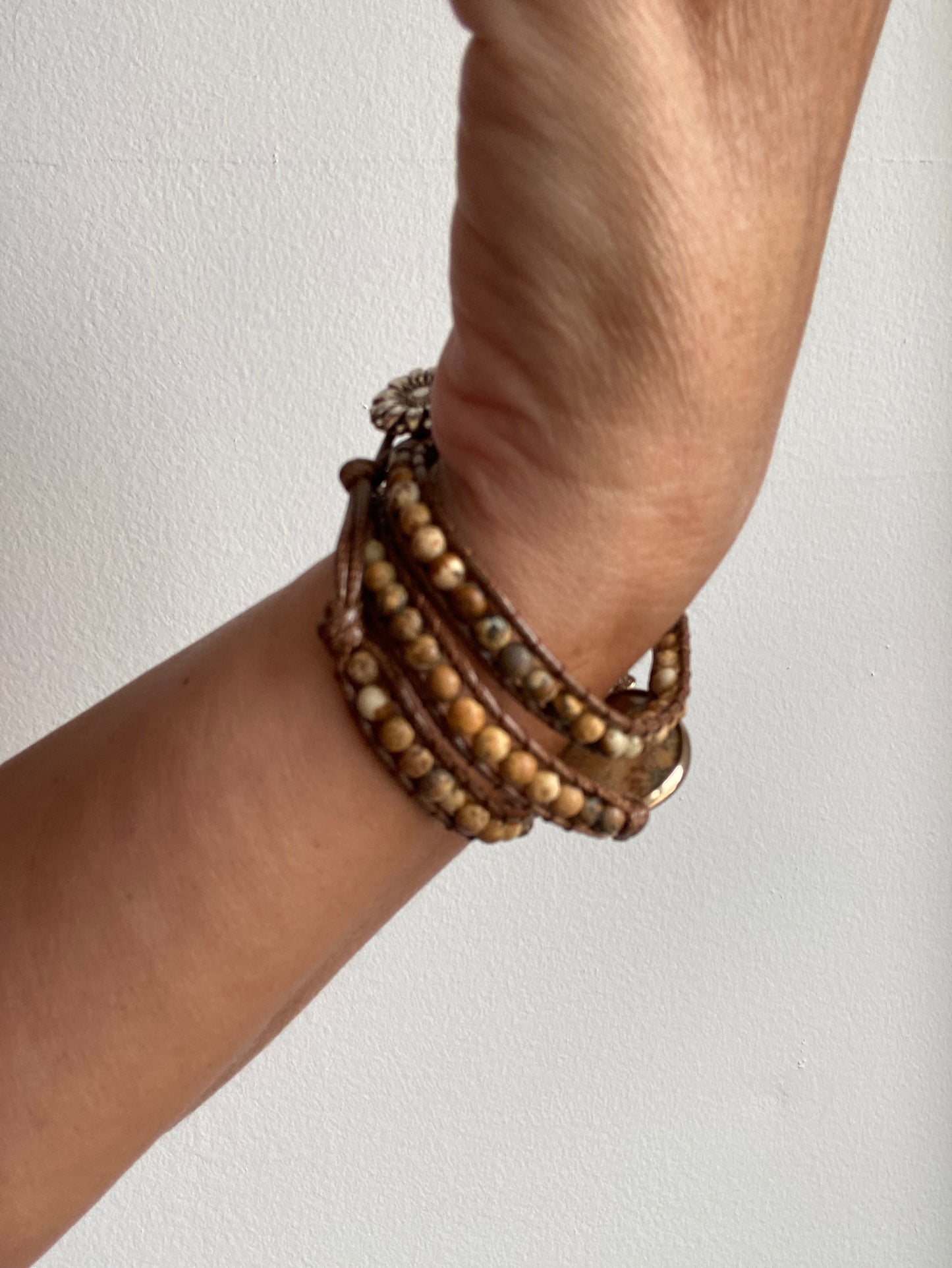 Triple Strand Wrap Bracelet
