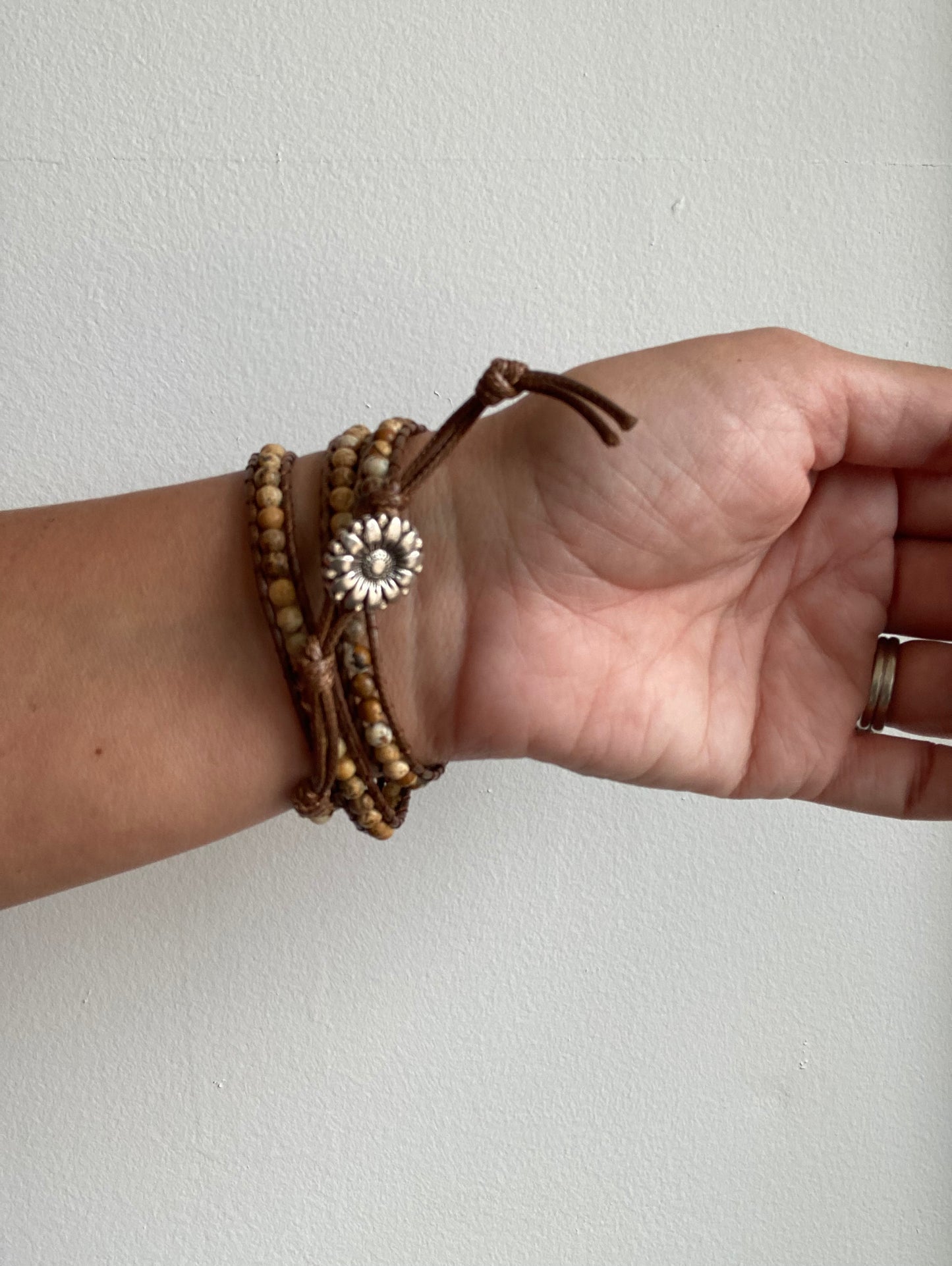 Triple Strand Wrap Bracelet
