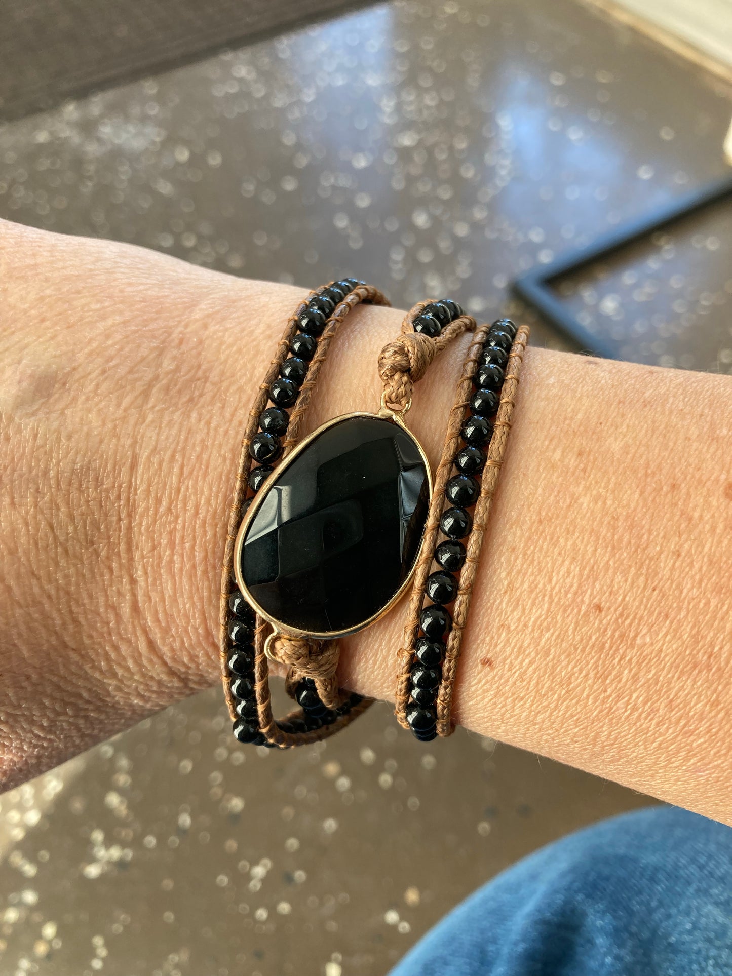 Triple Strand Wrap Bracelet