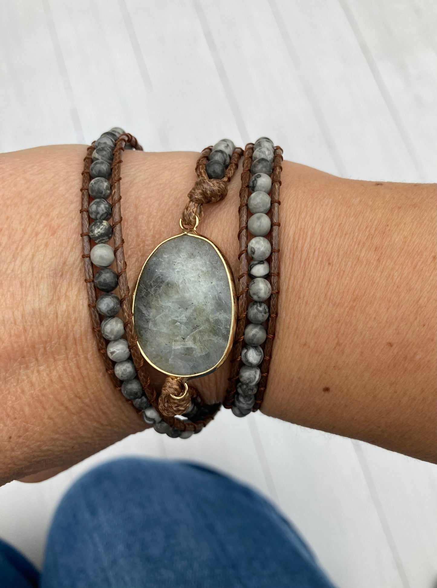 Triple Strand Wrap Bracelet