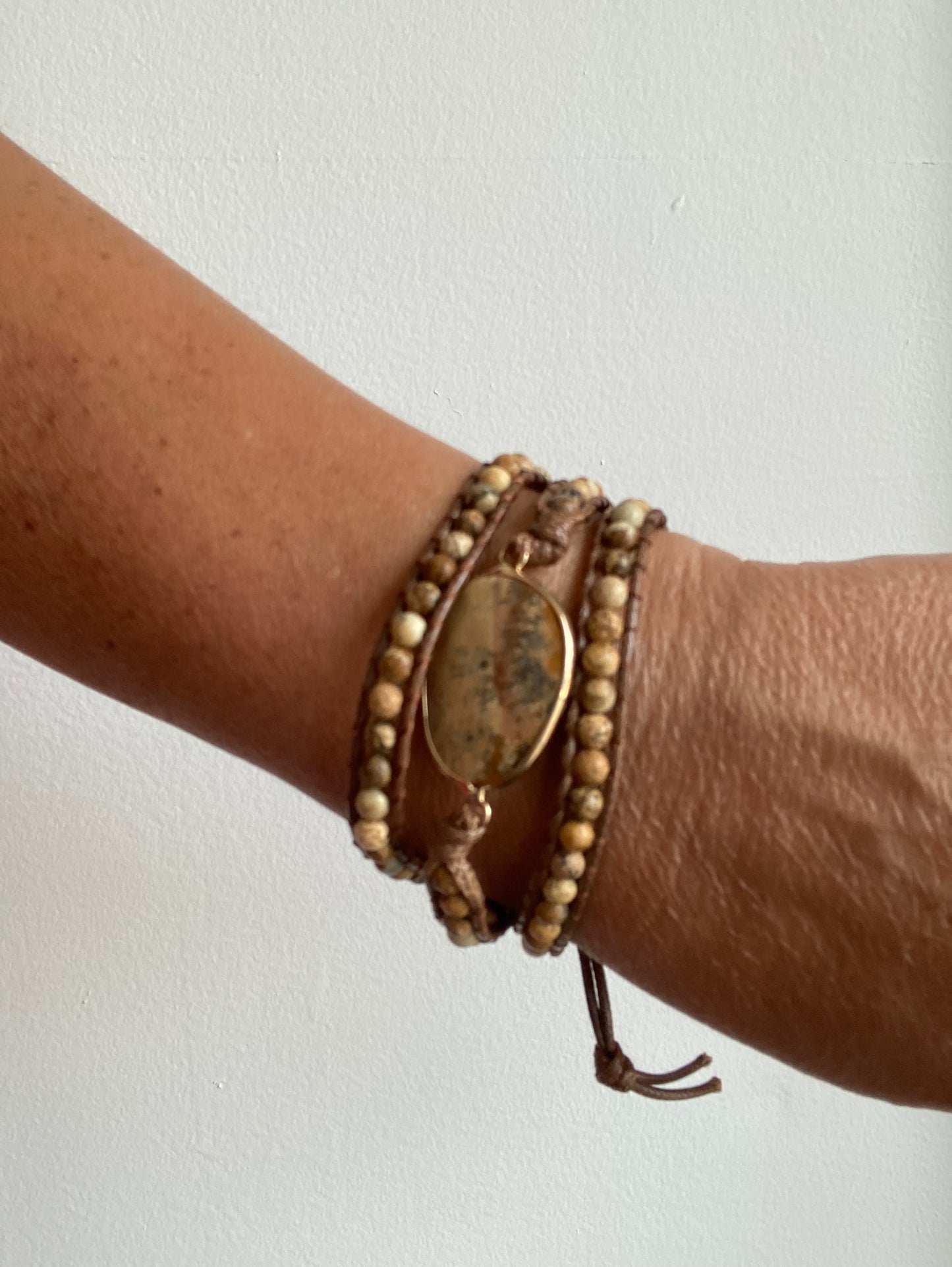 Triple Strand Wrap Bracelet