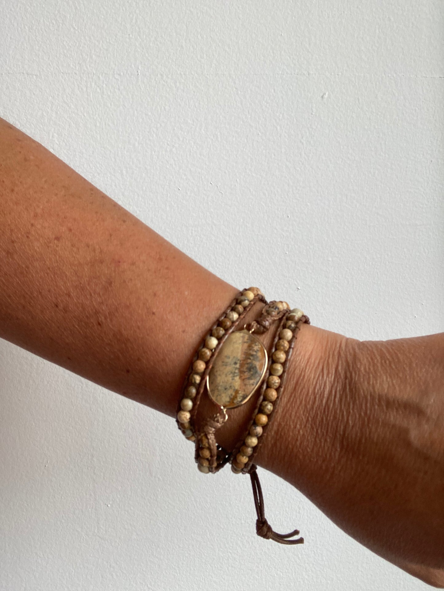 Triple Strand Wrap Bracelet