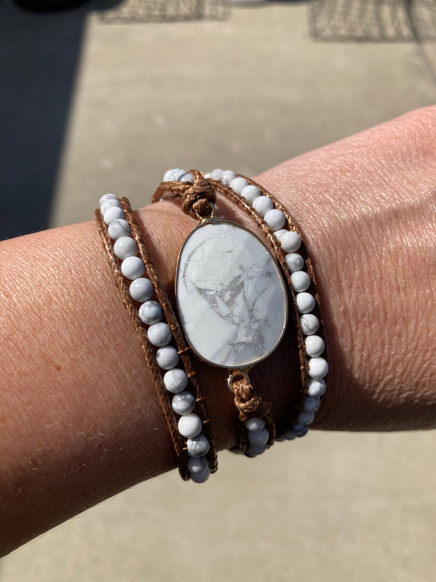Triple Strand Wrap Bracelet