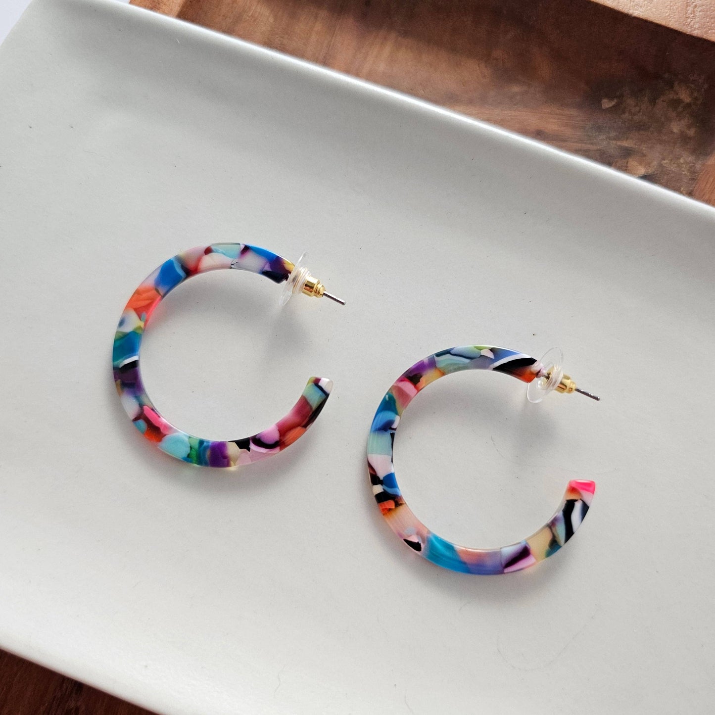 Camy Hoops - Fiesta // Earrings, Jewelry, Gifts, Best Seller