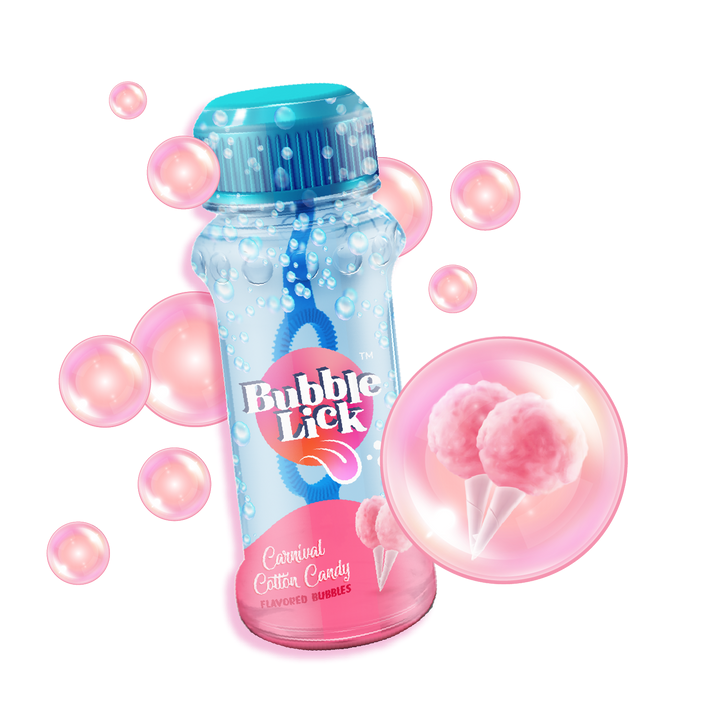 BubbleLick™ Cotton Candy Bubbles