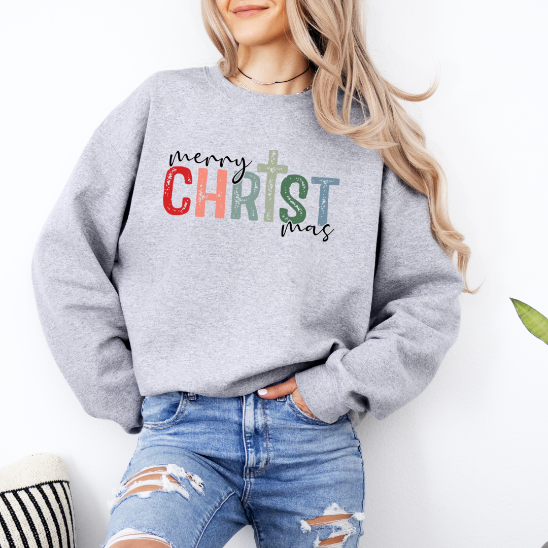 CHRISTmas Christmas Sweatshirt