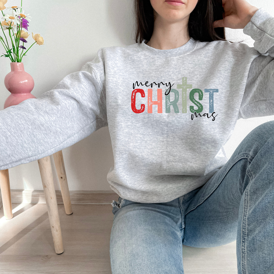 CHRISTmas Christmas Sweatshirt