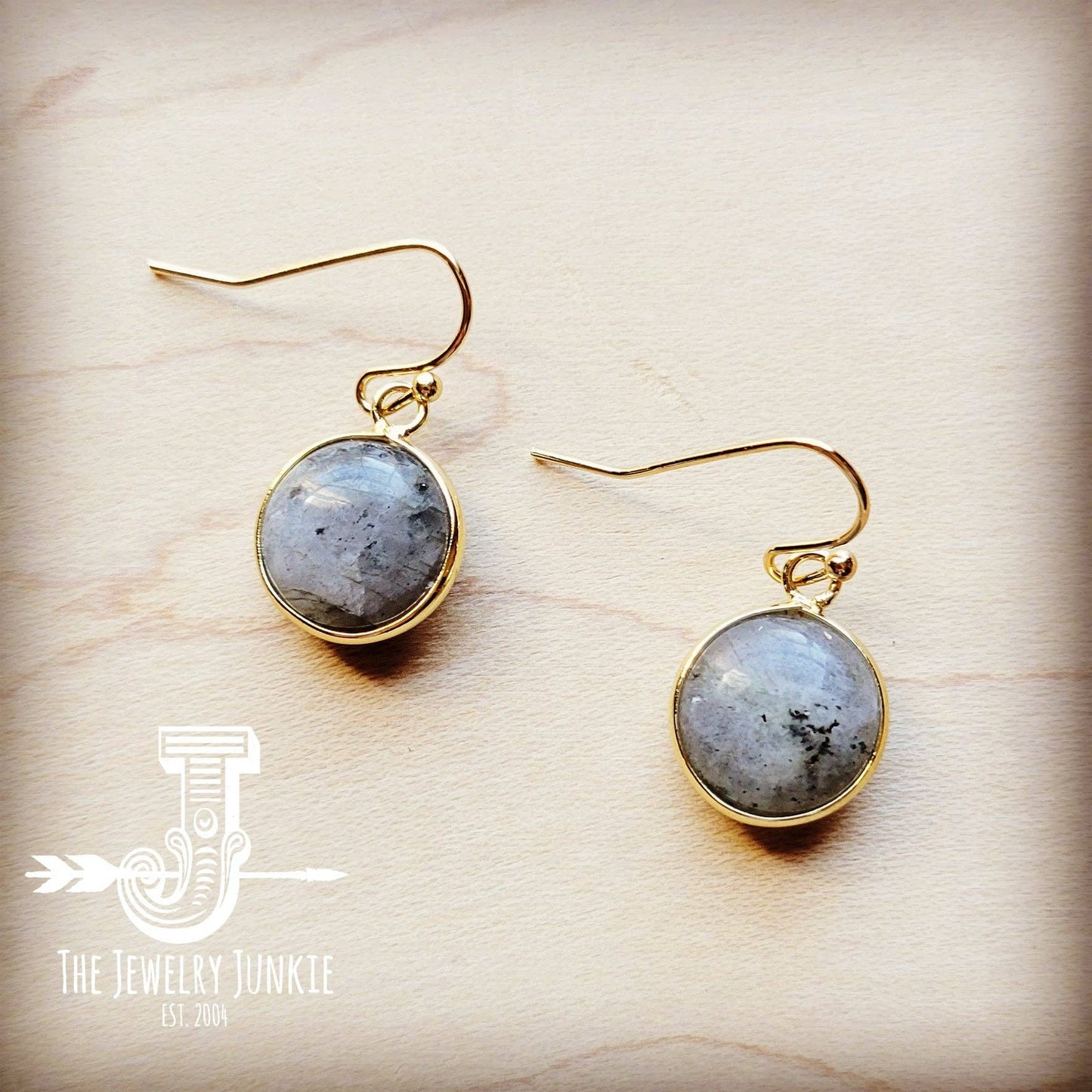 **Labradorite Dangle Earrings 212q