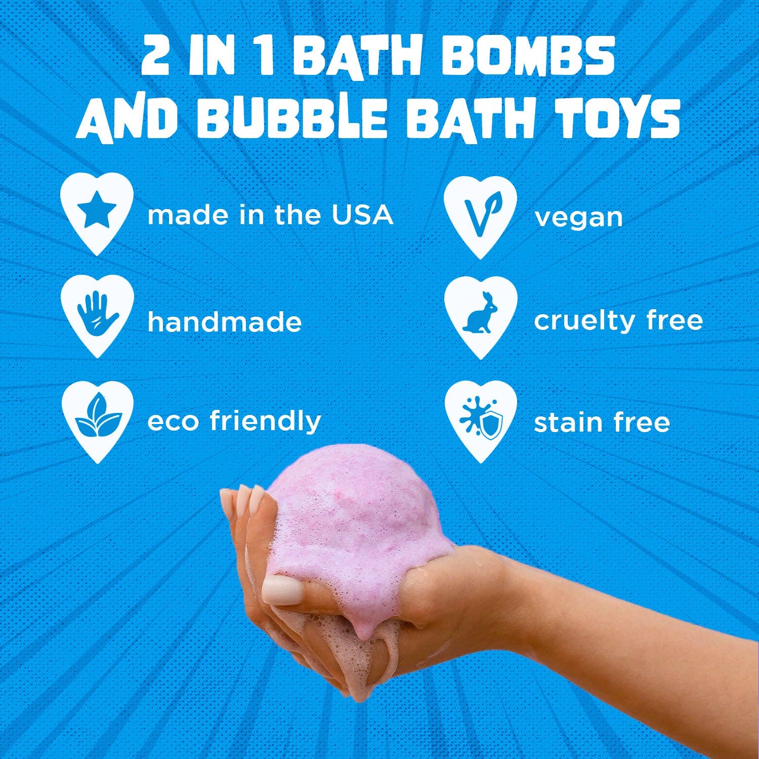 boobs bombs and monsters Monster Bath Bombs for Kids with Surprise Toys Inside (6 Pack) – Savvy Nail Spa & Boutique