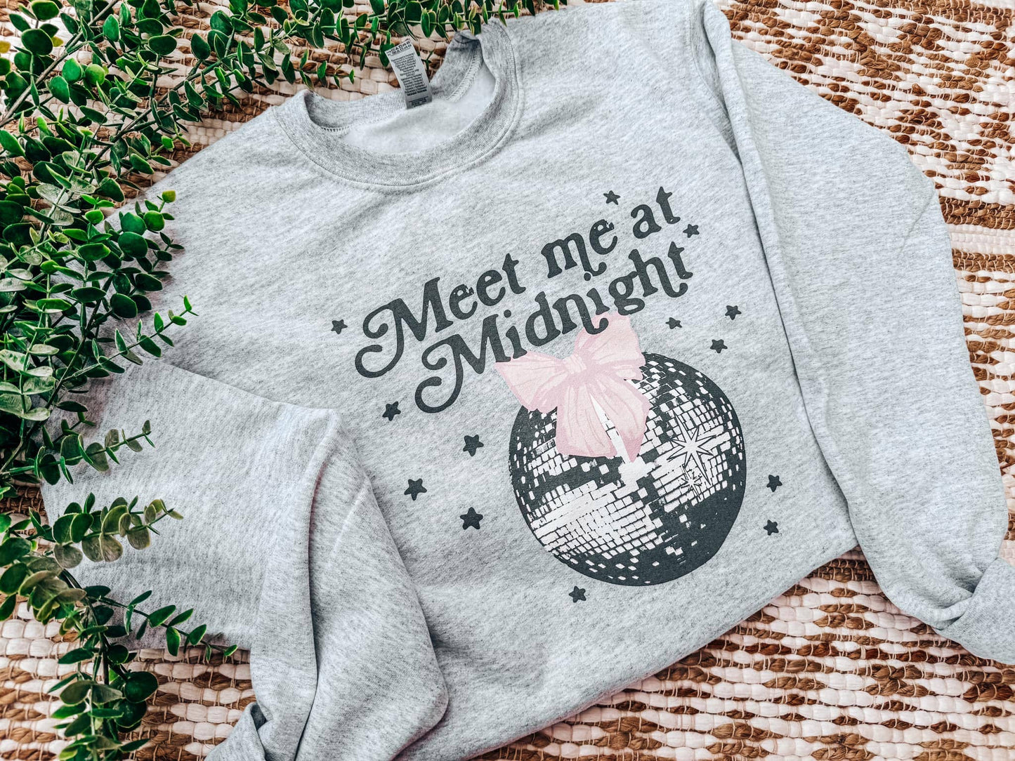 Meet Me At Midnight | Ash | New Year's Eve Sweatshirt