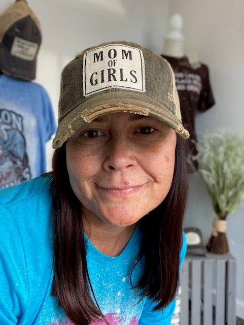 Mom of Girls Hat