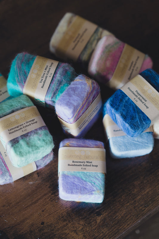 Felted Soap